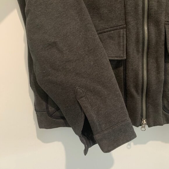 Lululemon Dark Grey Men Jacket with Pockets Size L - Picture 7 of 15